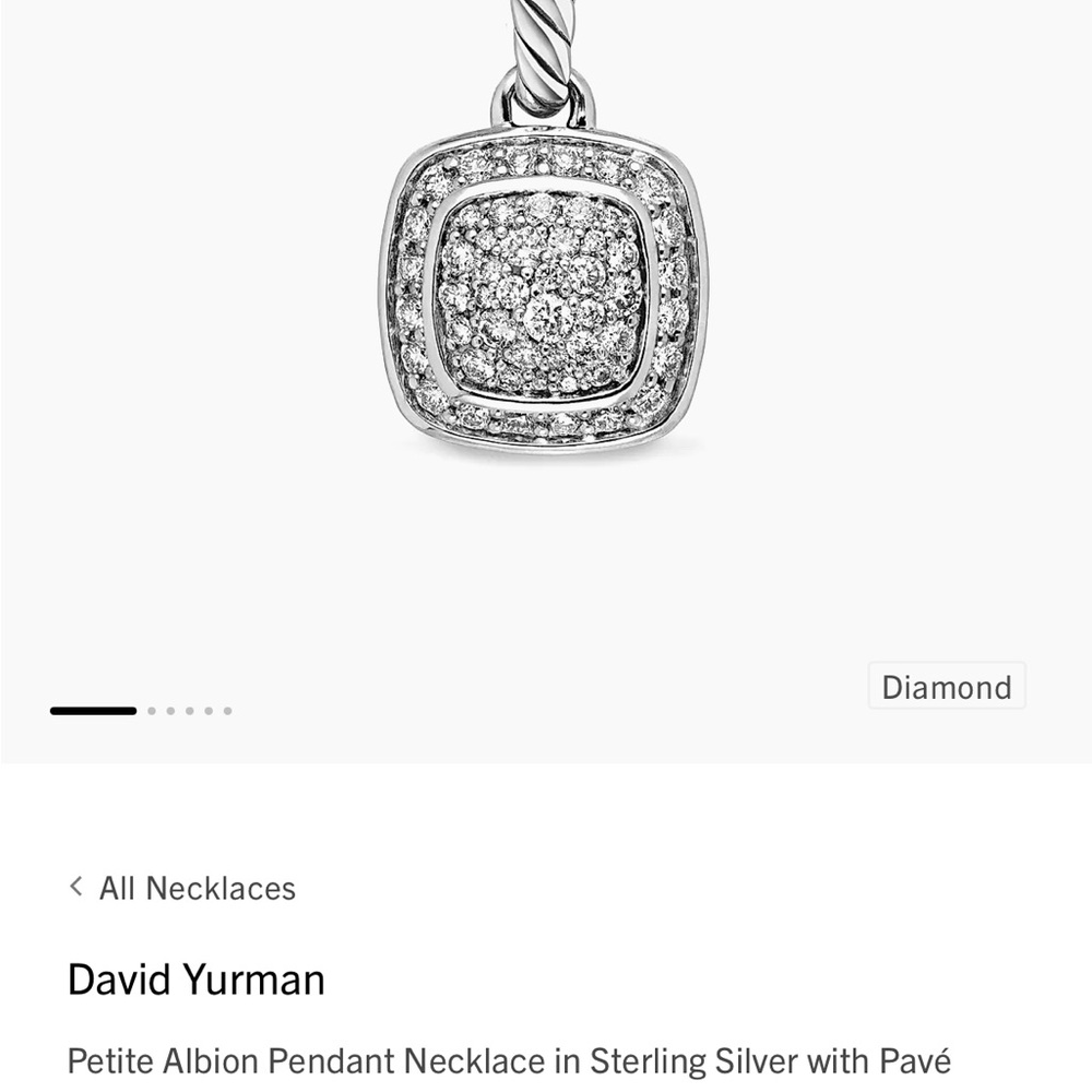 David yurman petite Albion necklace